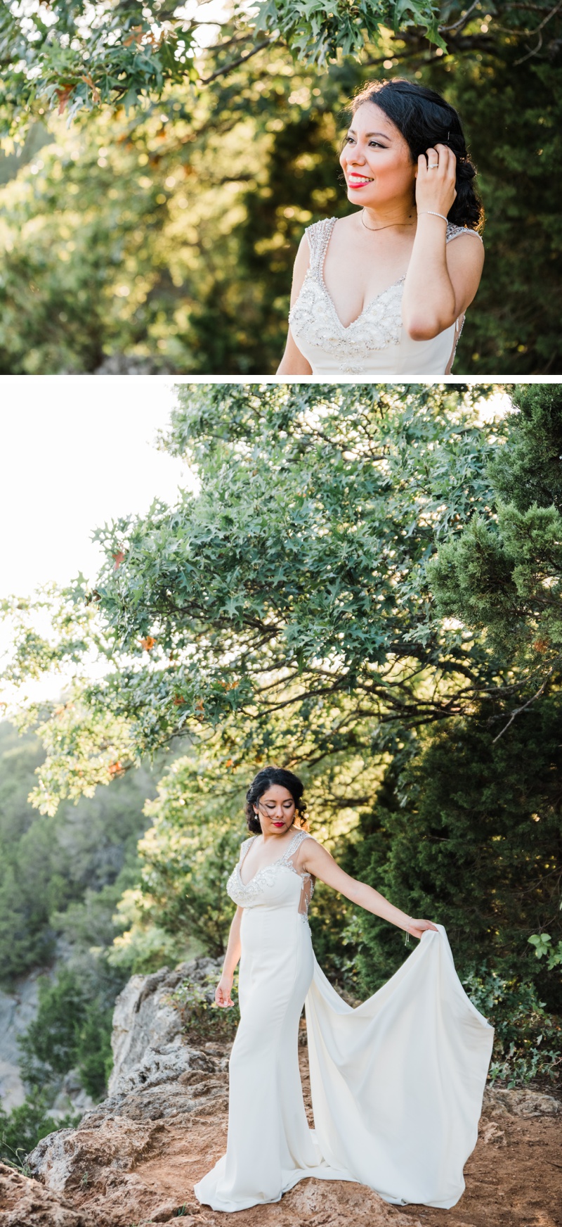 Outdoor Bridal Portrait Inspiration | White Orchid Photography