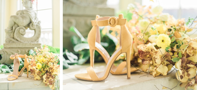 Soft yellow and green wedding inspiration and details