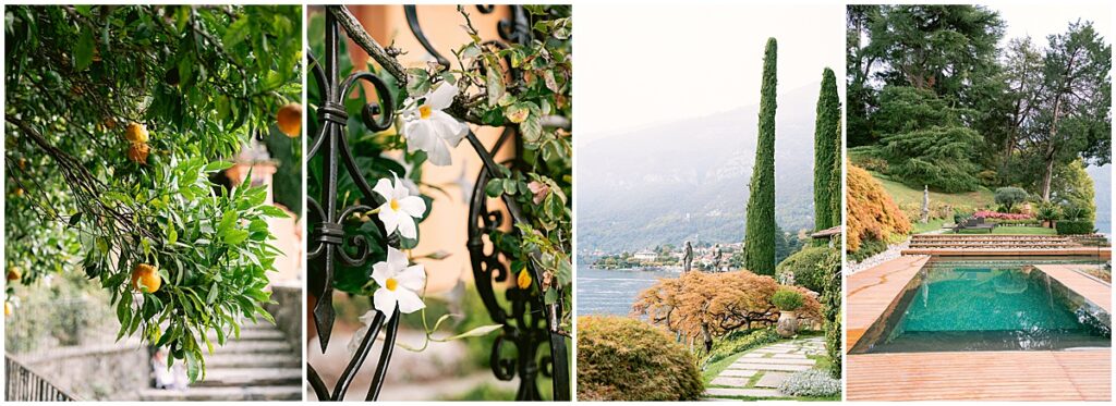 In the grounds of Villa La Cassinella, Lake Como, Italy